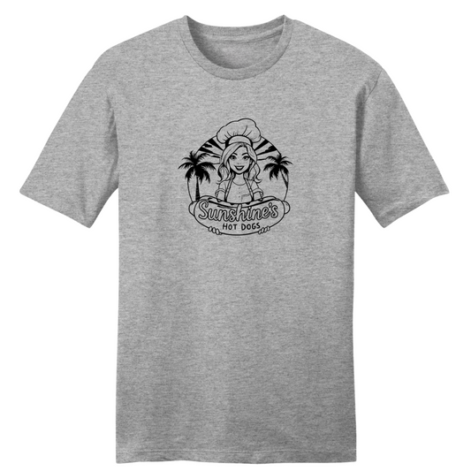 Classic Sunshine's Hot Dog Tee - UNISEX (Heather Grey)