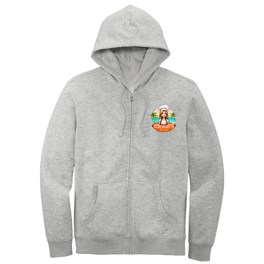 Classic Sunshine's Hot Dog - Zipper Hoodie (Grey)
