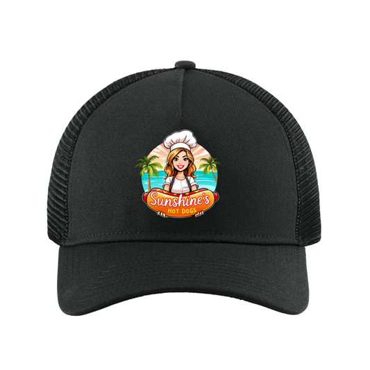 Sunshine's Hot Dog Trucker Hat (Black)