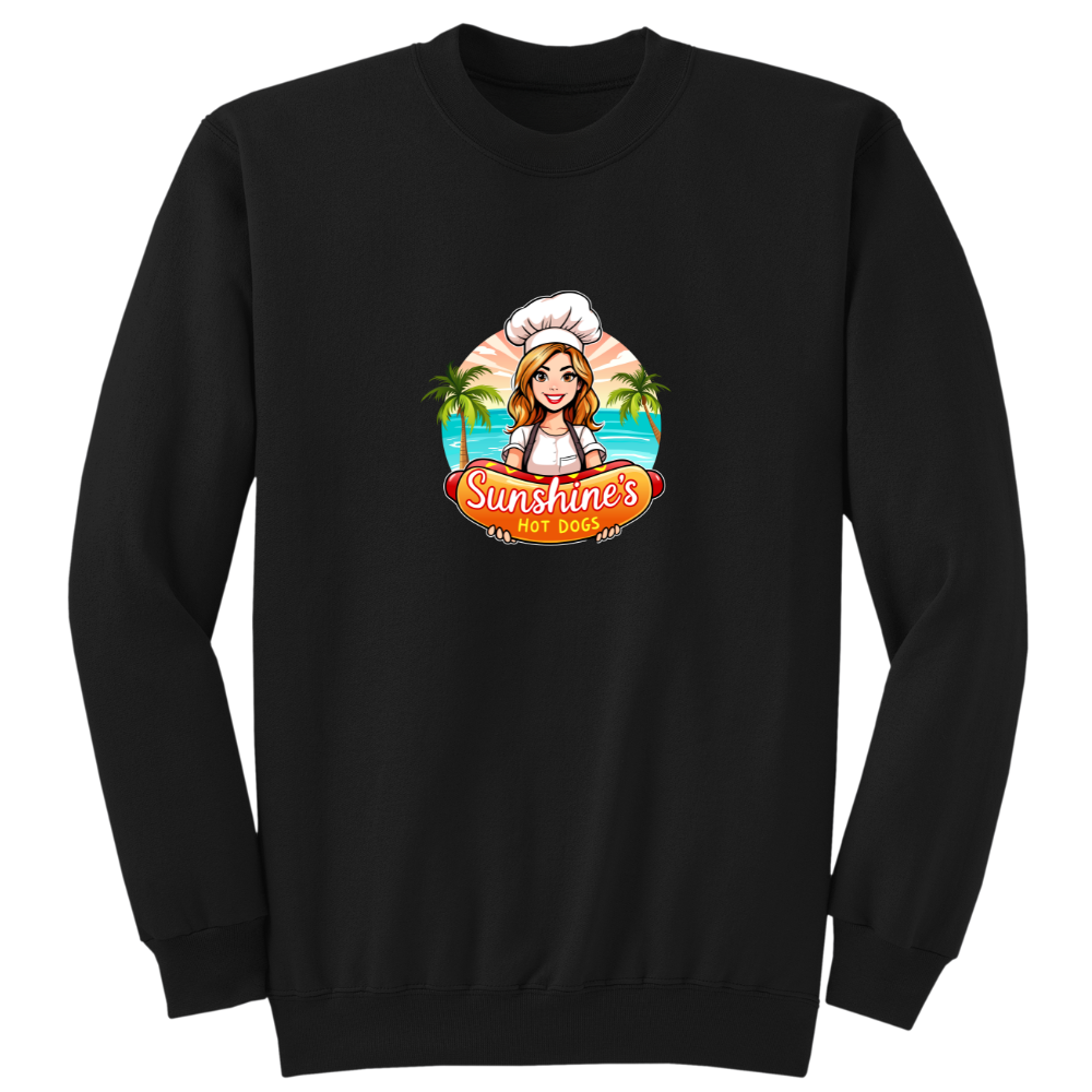 Classic Sunshine's Hot Dog - Sweatshirt (Black)